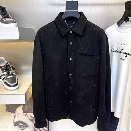 Lv秋冬新品羊毛呢夾克外套，時尚感呼之欲出！