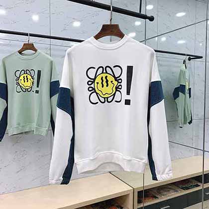 Lw羅意威秋冬新品專柜同步有售撞色拼接套頭衛衣