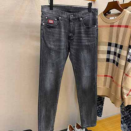 Balenclaga時尚男褲潮款男士休閑牛仔褲