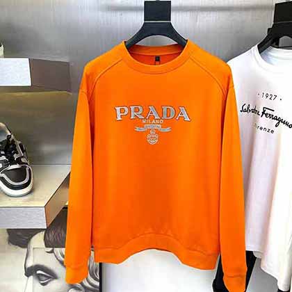 Pra普拉秋冬新品手感柔軟舒適圓領衛衣