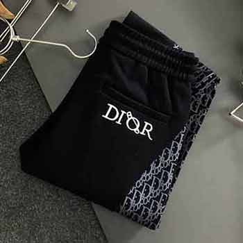 DIoR雙面拼接獨家定制面料拼接l休閑褲
