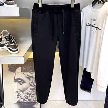 中國(guó)名品網(wǎng)高等復(fù)刻LV早秋新款松緊腰抽繩休閑褲
