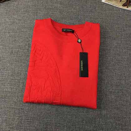 VRSAC范思哲男士圓領針織羊毛衫