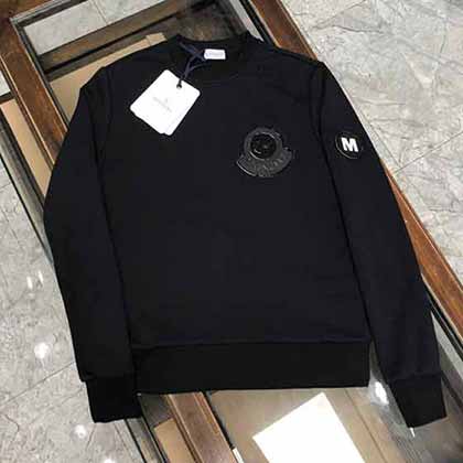 MNCLR 蒙口加厚圓領衛衣男士寬松大