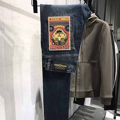 名品購物網早秋新品時裝款限量男士丹寧牛仔褲