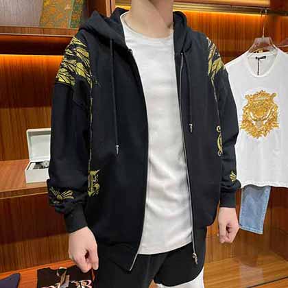 克羅心2022早秋新款男士夾克外套