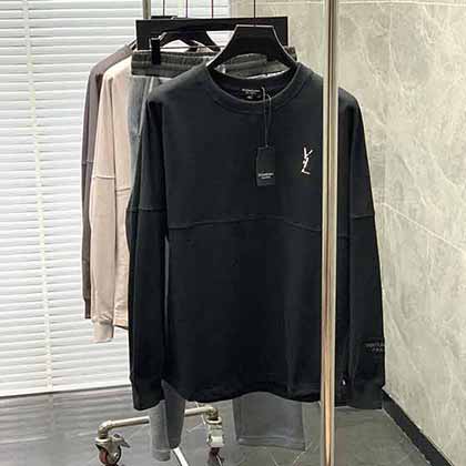 Saint Laurnt 圣羅蘭秋冬新品時尚休閑圓領衛(wèi)衣