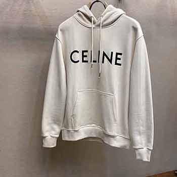 ClinE秋冬印花連帽寬松衛衣