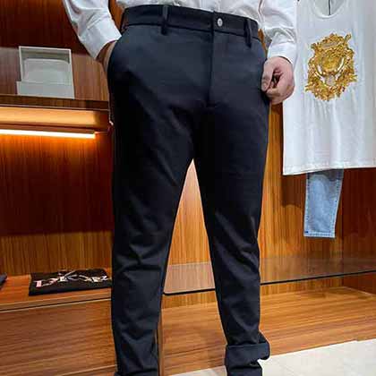 春夏新款男士休閑褲品牌LV專柜同款男士休閑西褲