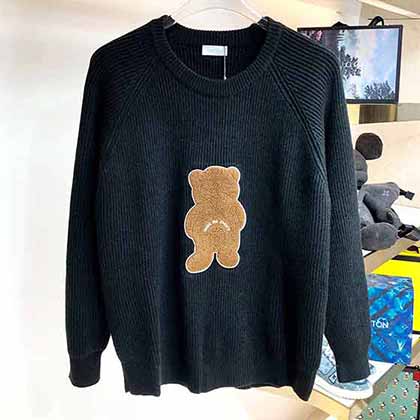 迪奧高等定制極品7針粗線針織雙股面料男裝，市面無人能敵！