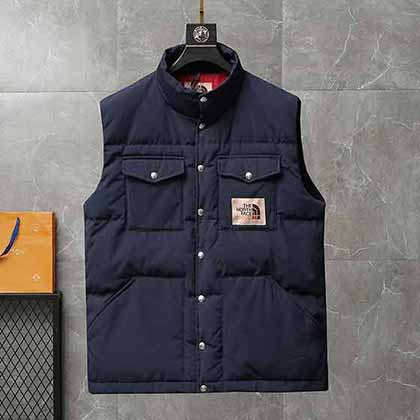 歐貨秋冬GucciTNF/北面羽絨服大品牌加厚設(shè)計(jì)感馬甲