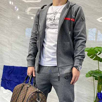 經典的鐵三角 時尚大方380舒適柔軟的法國螺紋衛衣