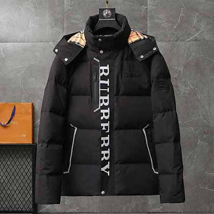 巴寶莉連帽羽絨服，超級無敵百搭時尚好看大品牌休閑男裝！