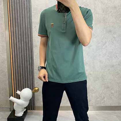 巴寶莉 ss春季新品高等翻領polo海外經典單品