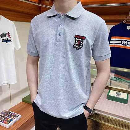 巴寶莉經典款春夏系列高等守選款翻領polo衫