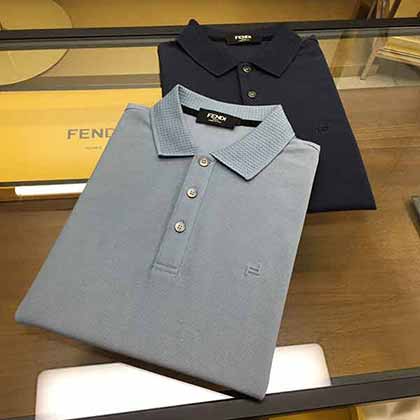 專柜款芬.D今年夏新款POLO翻領短袖T恤