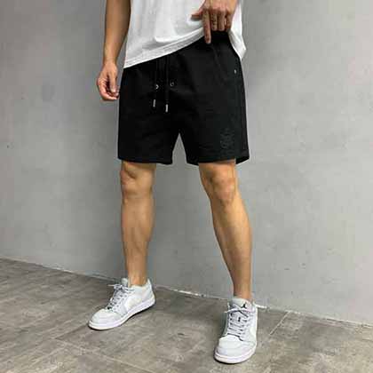 天天特惠網(wǎng)潮流logo徽標(biāo)刺繡休閑短褲