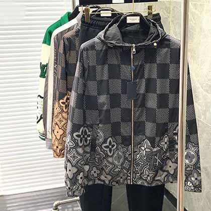 LouisVuitton男裝夾克品牌原單狠貨，路易威登時尚連帽