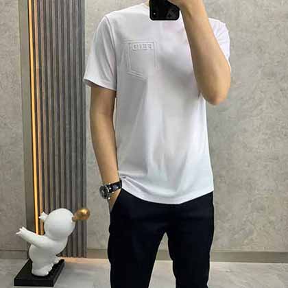 Fendi 芬迪夏季新款時尚圓領T恤