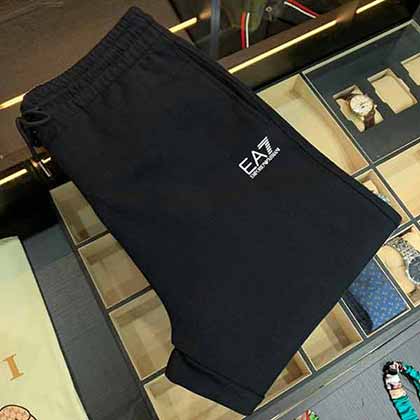 EA真品阿瑪尼男裝官網秋冬新款男士休閑褲