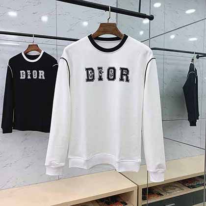 迪奧·桀傲 AW早秋新品怪獸字母繡花衛衣