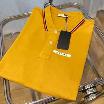 PRADA/普拉達春夏新品Polo短袖T恤