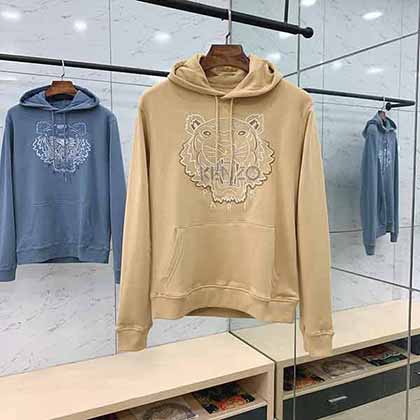 Kenzo高田腎三秋冬新品時尚虎頭連帽衛(wèi)衣