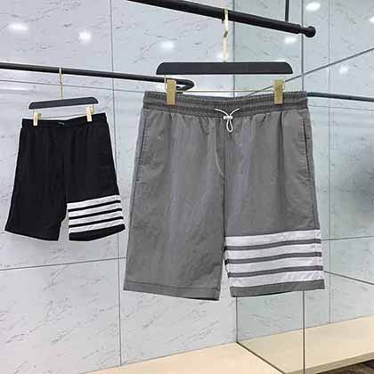 Thom Browne湯姆布朗男士棉中褲，萬年經典款休閑短褲！