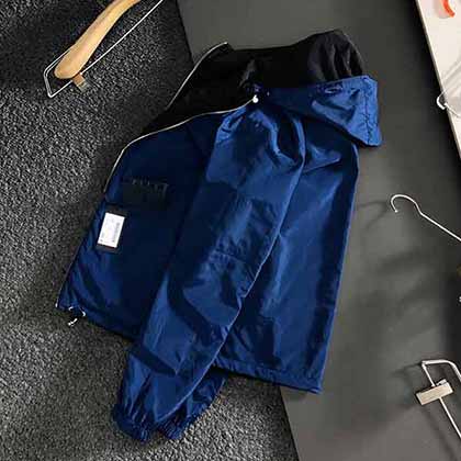 PRAD雙面高等黑色經典款雙面穿純