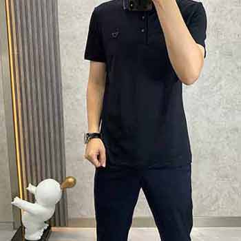 Armani 阿瑪尼 ss春季新品翻領(lǐng)polo海外經(jīng)典單