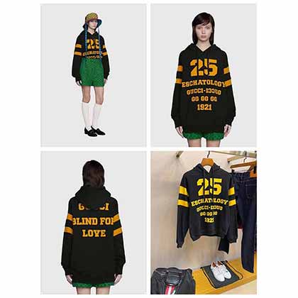 GuccI男士衛(wèi)衣品牌針織棉衛(wèi)衣