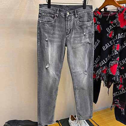 DG專柜進(jìn)口牛仔男士休閑牛仔褲