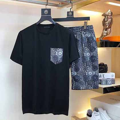 LV奢華高等定制春夏新品經典款式短袖套裝