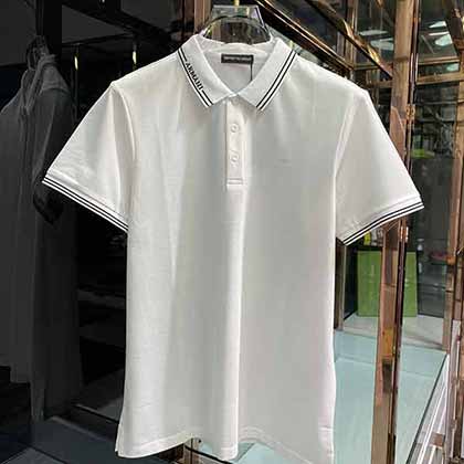 阿瑪尼高等商務休閑經典百搭款翻領