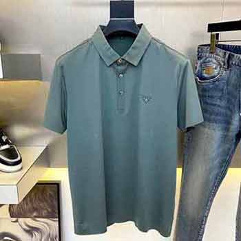 高等定制版本普拉達SS早春新品Polo衫