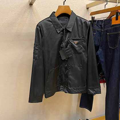 男裝加盟網Prada官網原版復刻早秋新品上架夾克