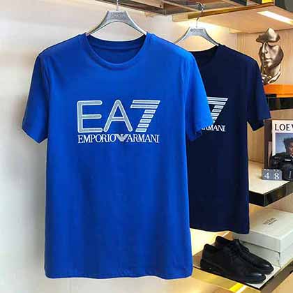 夏季新款男裝阿瑪尼百搭翻領款休