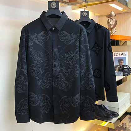 古奇四季通勤款男士長(zhǎng)袖襯衫，自留