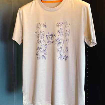 Hemès大品牌商務男裝單品 進口蘭精天絲圓領T恤