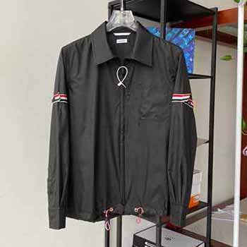 TB/湯姆布朗男士夾克衫，潮流時(shí)尚經(jīng)典紅白藍(lán)織帶夾克！