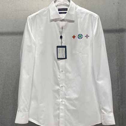 驢牌高等白金級三花襯原單男士高等長袖襯衫