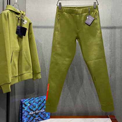 PRA新款男士經(jīng)典紅色橡膠徽標裝飾時尚戶外休閑太空棉運動套裝！