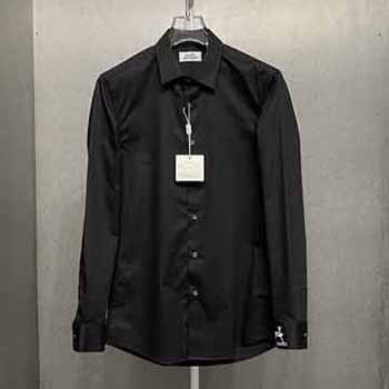 愛馬仕男士雙人馬車刺繡商務(wù)休閑禮盒長袖襯衫