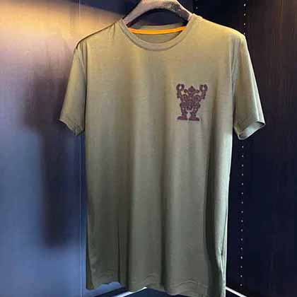 Hemès男士品牌t恤熱門機(jī)器人主題