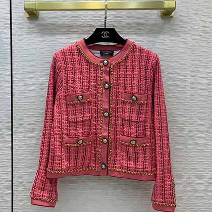 白富美畢備單品！ Chane21ss小開衫H版型百搭不挑人怎么搭都好看。