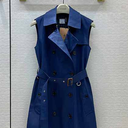 Burbery高等原單官網新品馬甲Trench風衣！