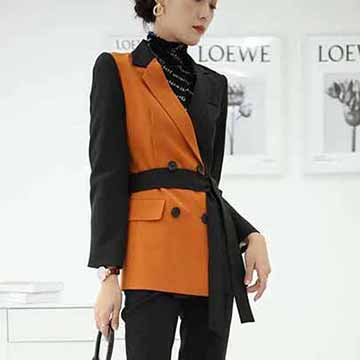 華倫天奴新款優雅顯瘦西裝套裝