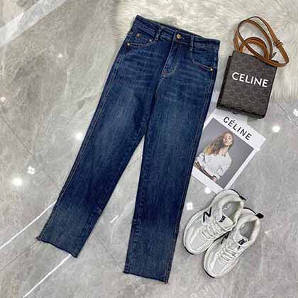 男士國(guó)際品牌歐洲站牛仔褲秋款高等刺繡小腳長(zhǎng)褲 休閑男裝