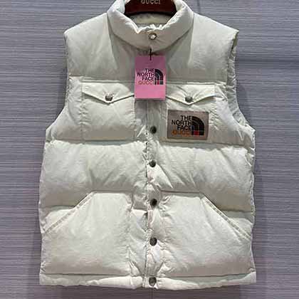 高等guci  the north fac聯名系列男女同款羽絨服馬甲！炸街！