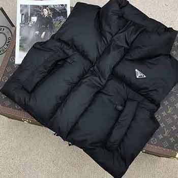 PD秋冬立體剪裁H版型短款機車面包服羽絨馬甲